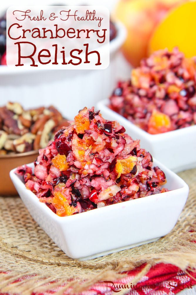 Cranberry Orange Relish Recipe: A Bright and Zesty Holiday Favorite