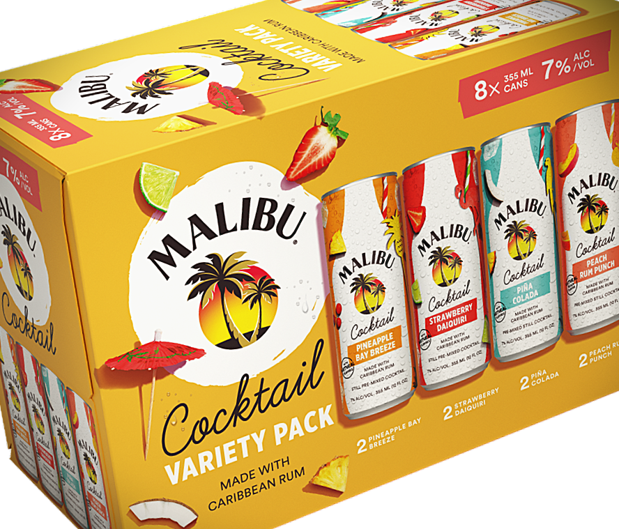 malibu can drinks