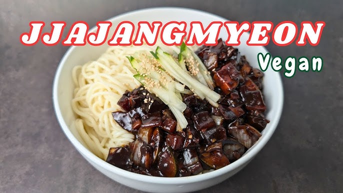 Black Bean Noodles Vegetarian Recipe: A Flavorful Twist on a Korean Classic